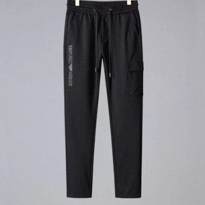 [알마니]Armani 2020 Mens Casual Pocket Cotton Pants - 알마니 2020 남성 캐쥬얼 포켓 코튼 팬츠 Arm0604x.Size(29 - 40).블랙