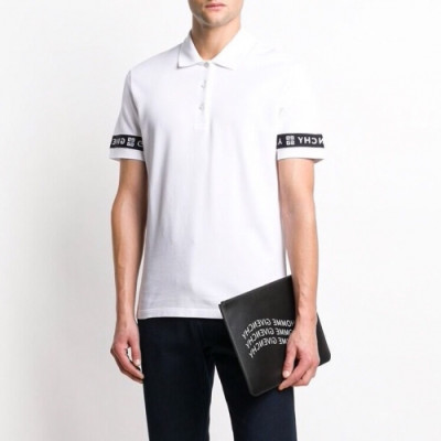 [지방시]Givenchy 2020 Mens Logo Cotton Polo Short Sleeved Tshirts - 지방시 2020 남성 로고 코튼 폴로 반팔티 Giv0366x.Size(m - 2xl).화이트