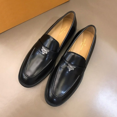 Louis Vuitton 2020 Mens Leather Loafer - 루이비통 2020 남성용 레더 로퍼  LOUS0947,Size(240 - 265).블랙