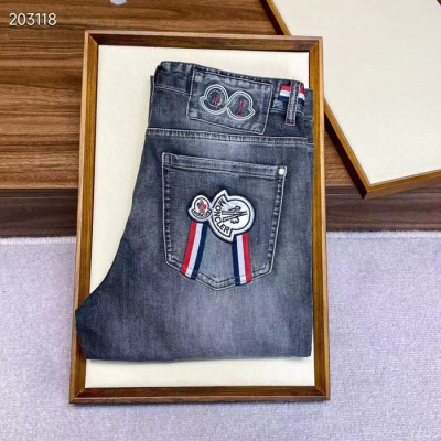 [몽클레어]Moncler 2023 Mens Business Classic Denim Jeans - 몽클레어 2023 남성 비지니스 클래식 청바지 Moc01548x.Size(29 - 38l).네이비