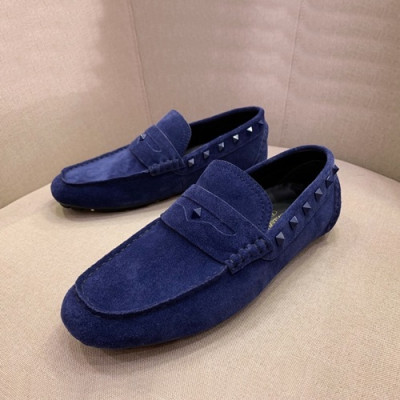 Valentino 2020 Mens Leather Loafer - 발렌티노 2020 남성용 레더 로퍼,VTS0182.Size(240 - 270).블루