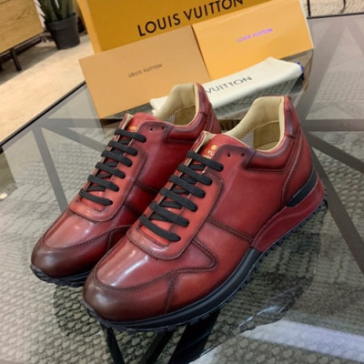 Louis Vuitton 2020 Mens Leather Sneakers - 루이비통 2020 남성용 레더 스니커즈 LOUS0957,Size(240 - 270).레드