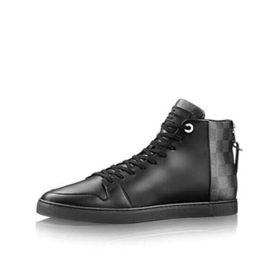 Louis Vuitton 2020 Mens Leather Sneakers - 루이비통 2020 남성용 레더 스니커즈 LOUS0961,Size(240 - 275).블랙