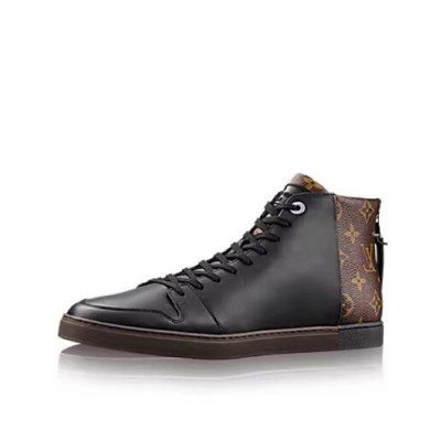 Louis Vuitton 2020 Mens Leather Sneakers - 루이비통 2020 남성용 레더 스니커즈 LOUS0962,Size(240 - 275).블랙