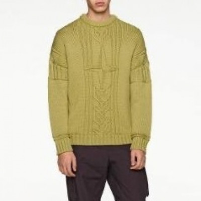 [매장판]Stone Island 2019 Mens Casual Turtle-neck Sweater - 스톤아일랜드 2019 남성 캐쥬얼 터틀넥 스웨터 Sto0122x.Size(m - 2xl).옐로우