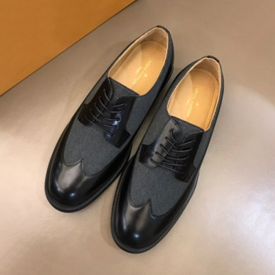 Louis Vuitton 2020 Mens Leather Oxford Shoes - 루이비통 2020 남성용 레더 옥스퍼드 슈즈 LOUS0998,Size(240 - 265).블랙