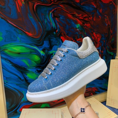 Alexander McQueen 2019 Mm/Wm Sneakers - 알렉산더맥퀸 2019 남여공용 스니커즈 AMQS0131,Size(225 - 270).블루