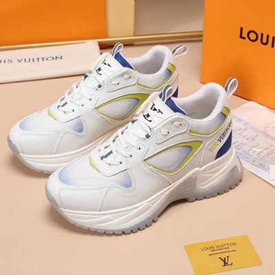 Louis Vuitton 2020 Mens Leather Sneakers - 루이비통 2020 남성용 레더 스니커즈 LOUS1008,Size(240 - 270).화이트