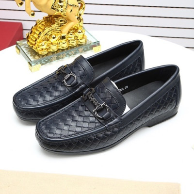 Ferragamo  2020 Mens Leather Loafer - 페라가모 2020 남성용 레더 로퍼 FGMS0359,Size(240 - 270).네이비