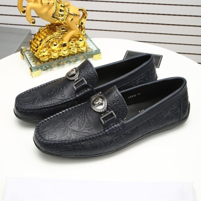 Versace  2020 Mens Leather Loafer - 베르사체 2020 남성용 레더 로퍼 VERS0469,Size(240 - 275).네이비