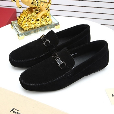 Ferragamo  2020 Mens Leather Loafer - 페라가모 2020 남성용 레더 로퍼 FGMS0361,Size(240 - 270).블랙