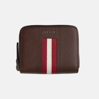 Bally 2020 Mm / Wm Leather Coin Purse / Card Purse - 발리 2020 남여공용 레더 코인 퍼스 / 카드 퍼스  BALB0051.브라운