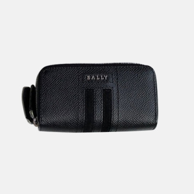 Bally 2019 Mens Leather Key / Coin Purse - 발리 남성용 레더  키/코인 퍼스, BALB0060.블랙