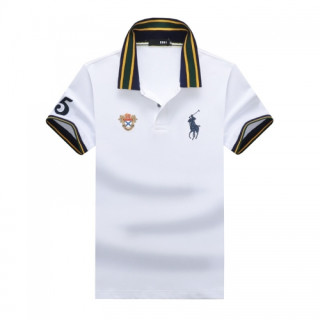 [폴로]Polo 2020 Mens Logo Cotton Polo Short Sleeved Tshirs - 폴로 2020 남성 로고 코튼 폴로 반팔티 Pol0035x.Size(m - 3xl).화이트