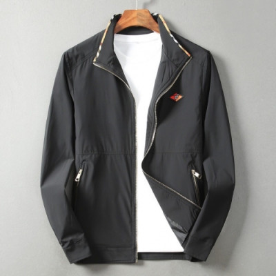 [버버리]Burberry 2020 Mens Logo Casual Jackets - 버버리 2020 남성 로고 캐쥬얼 양면 자켓 Bur02362x.Size(m - 4xl).블랙