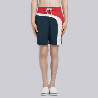 [톰브라운]Thom Browne 2020 Mens Casual Logo Training Short Pants - 톰브라운 남성 캐쥬얼 로고 트레이닝 반바지 Tho0650x.Size(m - 2xl).네이비