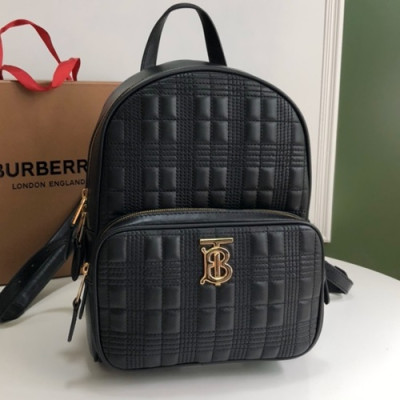 Burberry 2020 Mm / Wm Leather Back Pack - 버버리 2020 남여공용 레더 백팩 ,BURB0455,32cm, 블랙