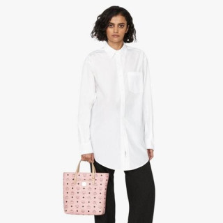 MCM 2020 Anya Tote Shoulder Shopper Bag,29cm - 엠씨엠 2020 여성용 Anya  토트 숄더 쇼퍼백 MCMB0441, 29cm,핑크