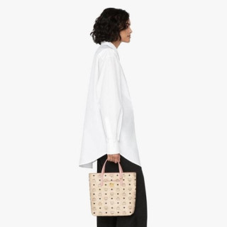 MCM 2020 Anya Tote Shoulder Shopper Bag,29cm - 엠씨엠 2020 여성용 Anya  토트 숄더 쇼퍼백 MCMB0443, 29cm,베이지
