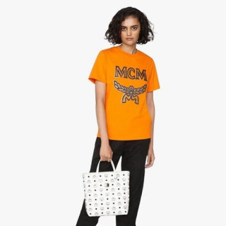 MCM 2020 Anya Tote Shoulder Shopper Bag,29cm - 엠씨엠 2020 여성용 Anya  토트 숄더 쇼퍼백 MCMB0445, 29cm,화이트