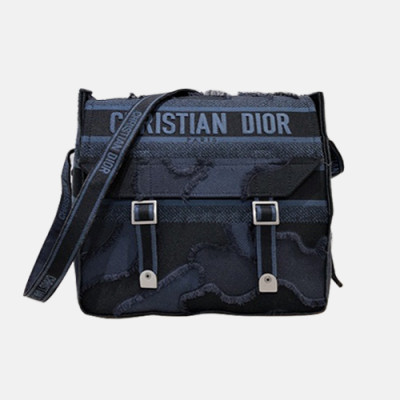 Dior 2020 Oblique Shoulder Bag,27CM - 디올 2020 여성용 오블리크 숄더백 DIOB0529,27CM,네이비