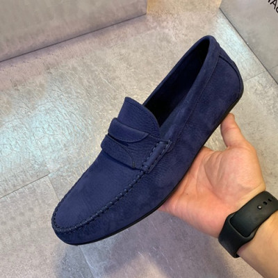 Dolce&Gabbana 2020 Mens Leather Loafer - 돌체앤가바나 2020 남성용 레더 로퍼 DGS0217,Size(240 - 270).블루