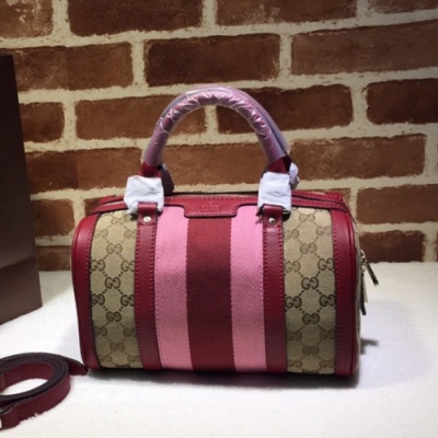 Gucci 2020 Tote Shoulder Bag,28CM - 구찌 2020 여성용 토트 숄더백 ,269876,GUB1050,28cm,브라운레드핑크