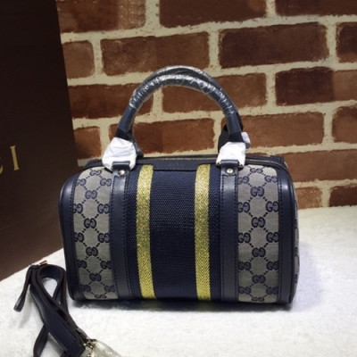 Gucci 2020 Tote Shoulder Bag,28CM - 구찌 2020 여성용 토트 숄더백 ,269876,GUB1051,28cm,네이비