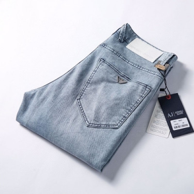 [알마니]Armani 2020 Mens Business Classic Denim Jeans - 알마니 2020 남성 비지니스 클래식 데님 청바지 Arm0644x.Size(29 - 40).블루