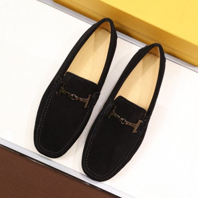 Tod's 2020 Mens Leather Loafer - 토즈 2020 남성용 레더 로퍼 TODS0085.Size(240 - 270).블랙