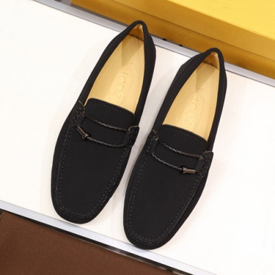 Tod's 2020 Mens Leather Loafer - 토즈 2020 남성용 레더 로퍼 TODS0093.Size(240 - 270).블랙