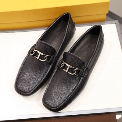 Tod's 2020 Mens Leather Loafer - 토즈 2020 남성용 레더 로퍼 TODS0096.Size(240 - 270).블랙