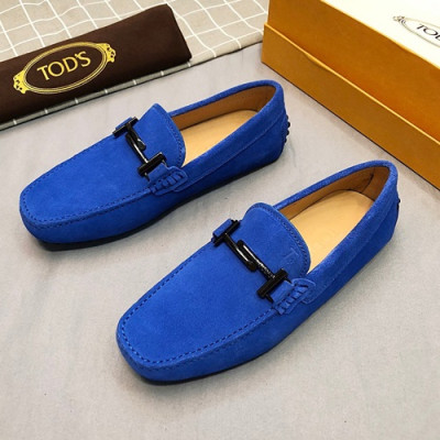 Tod's 2020 Mens Leather Loafer - 토즈 2020 남성용 레더 로퍼 TODS0100.Size(240 - 270).블루