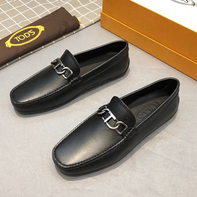 Tod's 2020 Mens Leather Loafer - 토즈 2020 남성용 레더 로퍼 TODS0105.Size(240 - 270).블랙