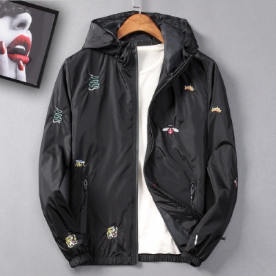 [구찌]Gucci 2020 Mens Logo Casual Jackets - 구찌 2020 남성 로고 캐쥬얼 자켓 Guc02455x.Size(m - 5xl).블랙