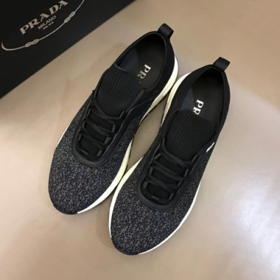 Prada 2020 Mens Knit Running Shoes - 프라다 2020 남성용 니트 런닝슈즈 ,PRAS0360,Size(240 - 270).다크그레이