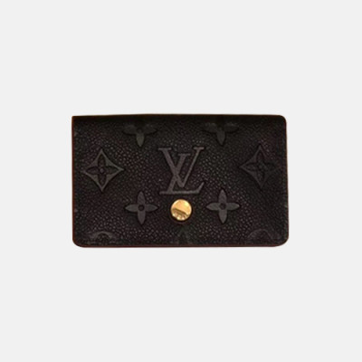 Louis Vuitton 2020 Womens Leather Card Purse ,M67263  - 루이비통 2020 여성용 레더 카드 퍼스 LOUW0391, Size(10.5cm), 블랙