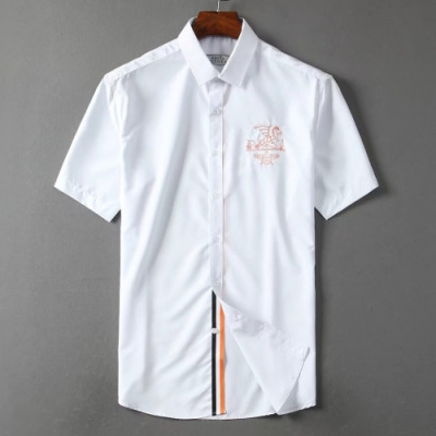 [에르메스]Hermes 2020 Mens Classic Silket Short Sleeved Tshirts - 에르메스 2020 남성 클래식 실켓 반팔 셔츠 Her0430x.Size(m - 3xl).화이트