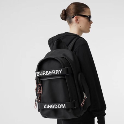 Burberry 2020 Nylon Mens Back Pack , 32cm - 버버리 2020 나일론 남성용 백팩 ,BURB0467,32cm,블랙