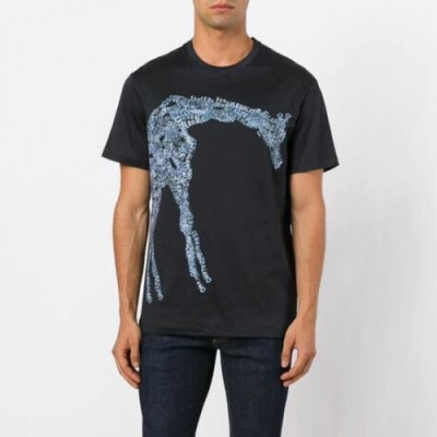 [페라가모]Ferragamo 2020 Mm/Wm Basic Logo Cotton Short Sleeved Tshirts - 페라가모 2020 남자 베이직 로고 코튼 반팔티 Fer0307x.Size(m - 2xl).블랙