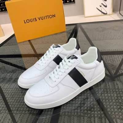 Louis Vuitton 2020 Mens Leather Sneakers - 루이비통 2020 남성용 레더 스니커즈 LOUS1049,Size(240 - 270).화이트