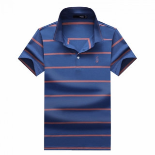 [폴로]Polo 2020 Mens Logo Cotton Polo Short Sleeved Tshirs - 폴로 2020 남성 로고 코튼 폴로 반팔티 Pol0043x.Size(m - 3xl).블루