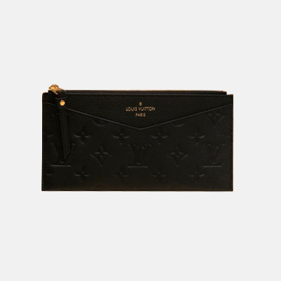 Louis Vuitton 2020 Leather Wallet M68712 - 루이비통 2020 여성용 레더 장지갑,LOUW0396,Size(20cm),블랙