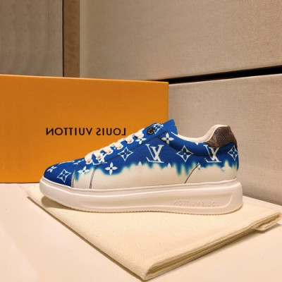 Louis Vuitton 2020 Mens Canvas Sneakers - 루이비통 2020 남성용 캔버스 스니커즈 LOUS1051,Size(240 - 270).블루