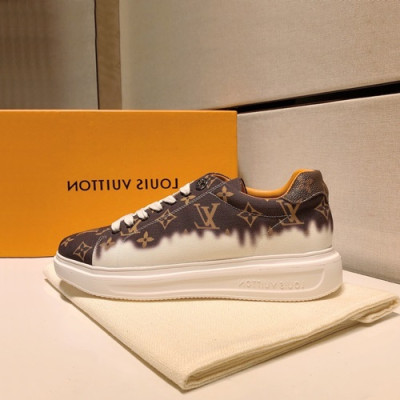 Louis Vuitton 2020 Mens Canvas Sneakers - 루이비통 2020 남성용 캔버스 스니커즈 LOUS1053,Size(240 - 270).브라운