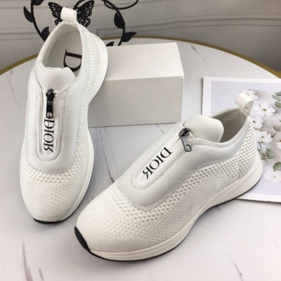 Dior 2020 Mm / Wm Knit Sneakers - 디올 2020 남여공용 니트 스니커즈 DIOS0181,Size(225 - 275).화이트