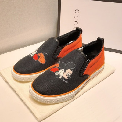 Gucci 2020 Mens Canvas Slip On - 구찌 2020 남성용 캔버스 슬립온 GUCS01086,Size(240 - 270).블랙