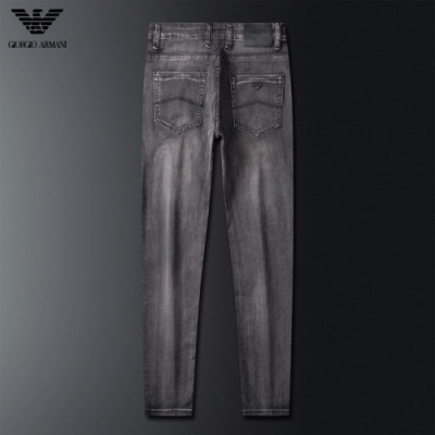 [알마니]Armani 2020 Mens Business Classic Denim Jeans - 알마니 2020 남성 비지니스 클래식 데님 청바지 Arm0653x.Size(29 - 40).블랙