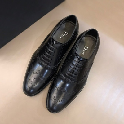 Dior 2020 Mens Leather Oxford Shoes  - 디올 2020 남성용 레더 옥스퍼드 슈즈 DIOS0184.Size (240 - 275).블랙