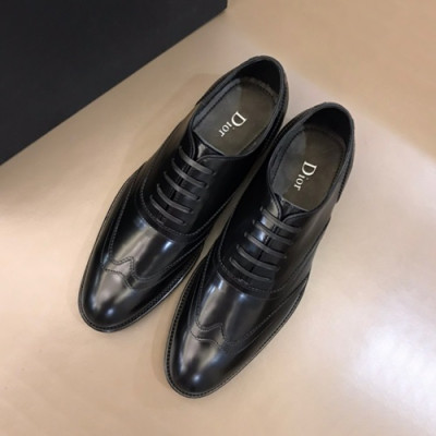 Dior 2020 Mens Leather Oxford Shoes  - 디올 2020 남성용 레더 옥스퍼드 슈즈 DIOS0186.Size (240 - 275).블랙